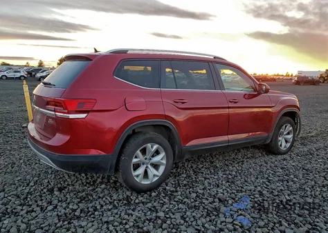 2018 Volkswagen Atlas Se from USA, damaged, VIN 1V2LR2CA7JC525364